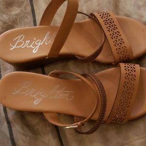 Brighton slide on sandals